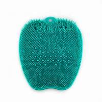 2020 New Apple Shaped Eco-friendly Body Massage Care Foot Cleaning Silicone Bath Brush  Foot Brush