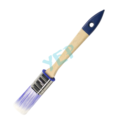 Yep High Quality Blue SRT Filament Wooden Handle Oval Paint Brush